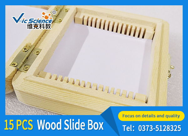 15 pieces of wood slide box
