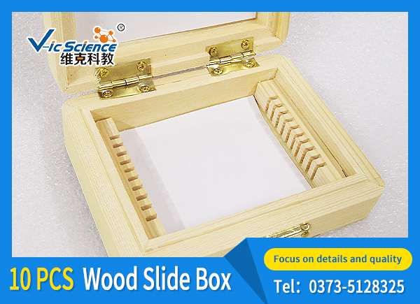 10 pieces of wood slide box