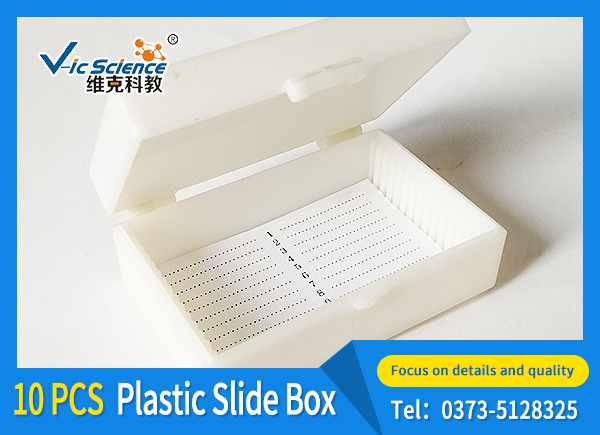 10 pieces of plastic slide box